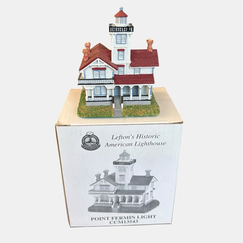 Lefton Point Fermin Lighthouse CCM13543 San Pedro CA Historic American w Box